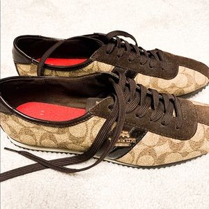 Coach tennis shoes